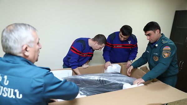 Армяно-российский центр гуманитарного реагирования получил новое оборудование - Sputnik Արմենիա