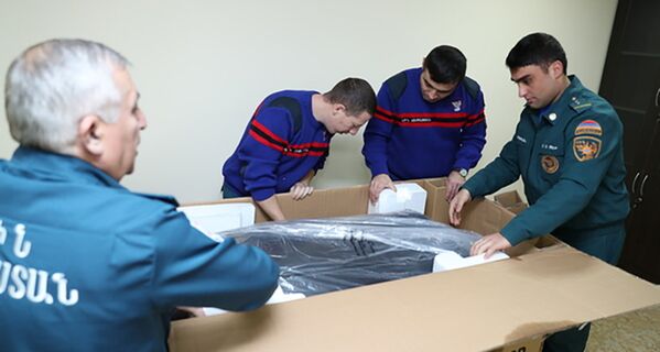 Армяно-российский центр гуманитарного реагирования получил новое оборудование - Sputnik Армения