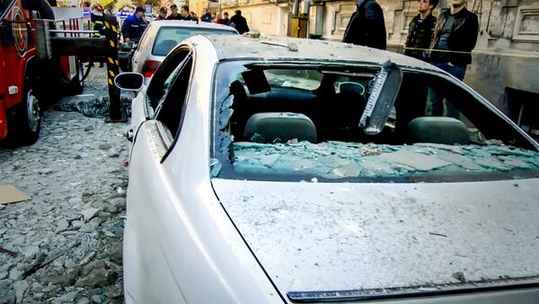 Страшный взрыв в Батуми: разрушенный дом и разбитые машины - Sputnik Արմենիա