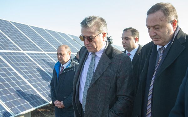 Станция в один МВт запущена в селе Шеник Армавирской области. - Sputnik Армения