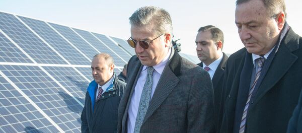 Станция в один МВт запущена в селе Шеник Армавирской области. - Sputnik Армения