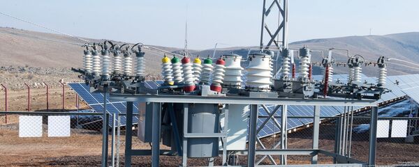 Станция в один МВт запущена в селе Шеник Армавирской области. Станция в один МВт запущена в селе Шеник Армавирской области. - Sputnik Արմենիա