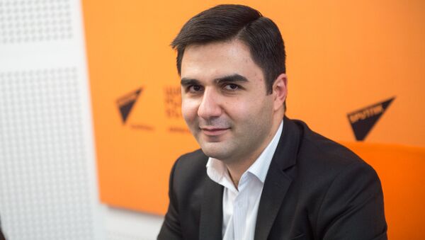 Руководитель департамента оценки риска пищевых цепей Центра эколого-ноосферных исследований Национальной академии наук Армении Давид Пипоян - Sputnik Արմենիա