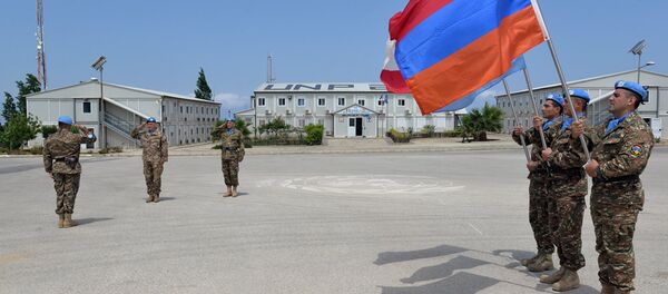 Армянский миротворческий контингент в Ливане - Sputnik Արմենիա