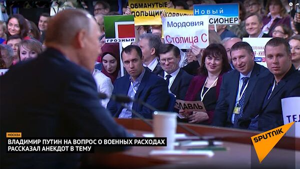 Владимир Путин рассказал анекдот про кортик и часы - Sputnik Армения