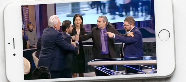 Перепалка на телеканале Звезда Перепалка на телеканале Звезда - Sputnik Армения