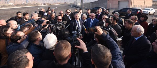 Открытие свободной экономической зоны. Мегри, Армения - Sputnik Армения