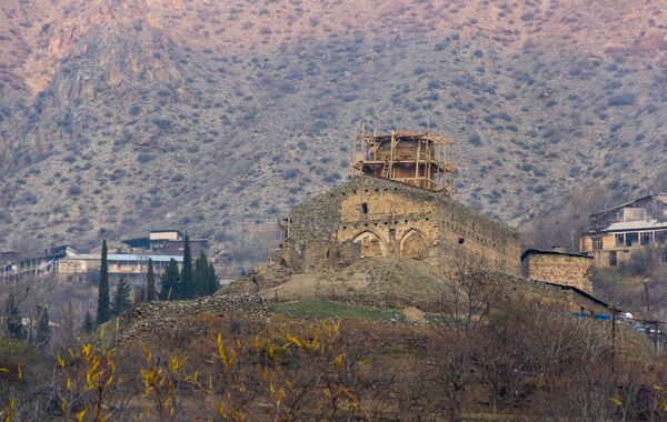 Церковь Сурб Ованес, Мегри, Армения - Sputnik Армения