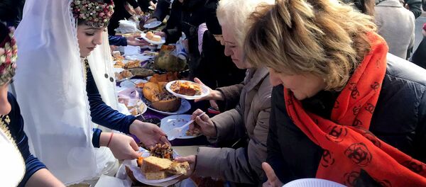 Фестиваль хапамы в Тбилиси Фестиваль хапамы в Тбилиси - Sputnik Армения