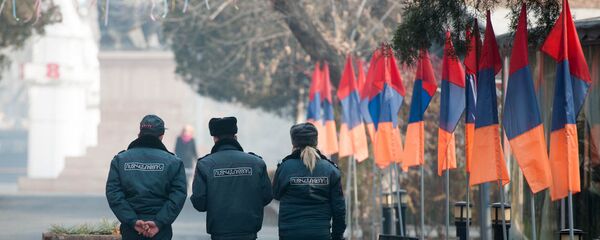 Полиция Армении Ереван - Sputnik Армения