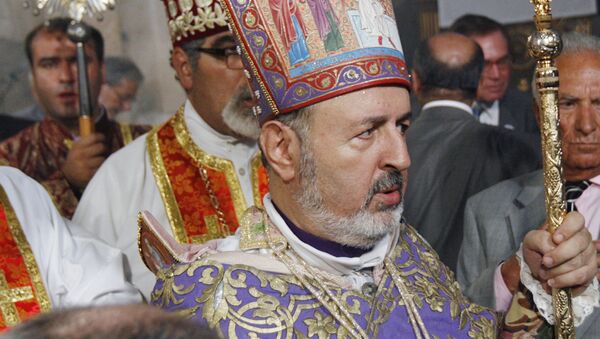 Бывший местоблюститель константинопольского патриарха ААЦ Арам Атешян - Sputnik Армения