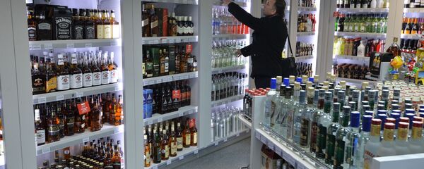 Магазин duty free на белорусской границе - Sputnik Արմենիա