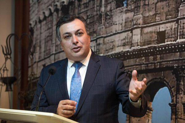 Пресс-конференция министра культуры Армении Армена Амиряна - Sputnik Армения