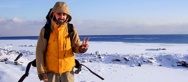 Артем Бабаян на озере Байкал - Sputnik Արմենիա