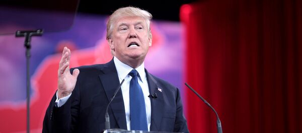 Дональд Трамп во время выступления на Конференции Консервативного Политического Действия (CPAC) /2015 год/. Нэшнл-Харборе, штат Мэриленд, США - Sputnik Армения