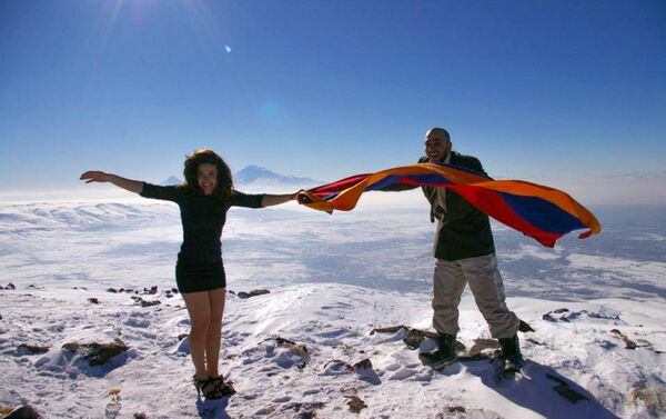 Альпинисты на горе - Sputnik Армения