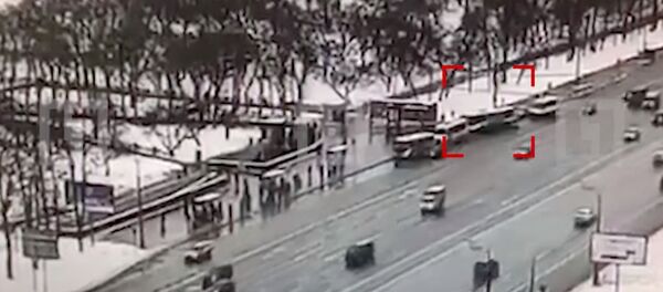 На западе Москвы автобус въехал в подземный переход - Sputnik Армения