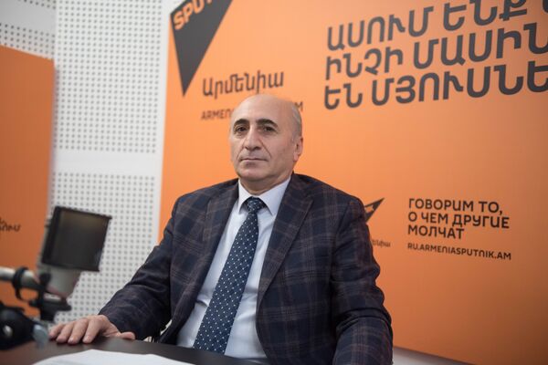 Руководитель Центра инновационных и институциональных исследований Армянского государственного экономического университета Атом Маргарян Руководитель Центра инновационных и институциональных исследований Армянского государственного экономического университета Атом Маргарян - Sputnik Արմենիա
