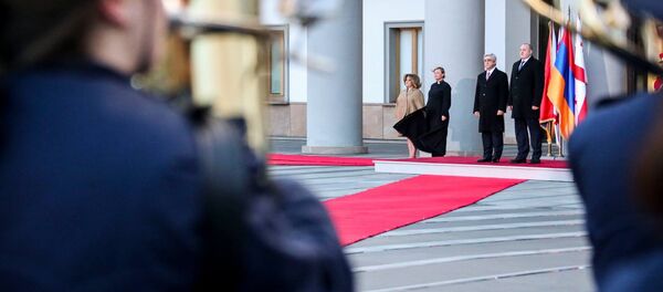 Визит президента Армении Сержа Саргсяна в Грузию - Sputnik Армения