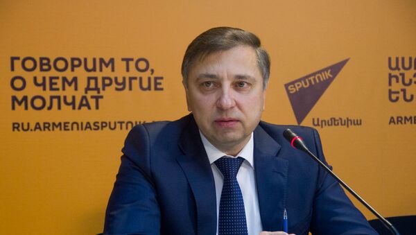 Итоговая пресс-конференция руководителя авиакомпании Армения - Sputnik Արմենիա