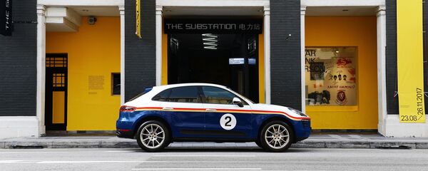 Porsche Macan на Армянской улице, Сингапур - Sputnik Армения